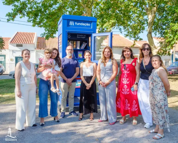 Inauguração cabine benavente equipa
